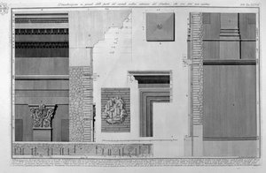 パンテオンラブ。 27日 作： Francesco Piranesi